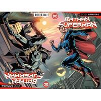 BATMAN SUPERMAN 2021 ANNUAL #1 CVR A BRYAN HITCH CONNECTED FLIP