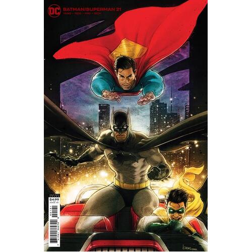 BATMAN SUPERMAN #21 CVR B KAARE ANDREWS CARD STOCK VAR
