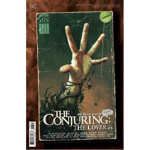 DC HORROR PRESENTS THE CONJURING THE LOVER #3 (OF 5) CVR B RYAN BROWN MOVIE POSTER CARD STOCK VAR (MR)