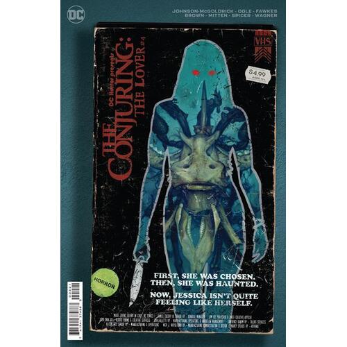 DC HORROR PRESENTS THE CONJURING THE LOVER #4 (OF 5) CVR B RYAN BROWN MOVIE POSTER CARD STOCK VAR (MR)