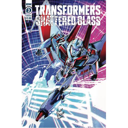 TRANSFORMERS SHATTERED GLASS #3 (OF 5) CVR B OSSIO