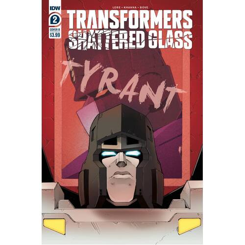 TRANSFORMERS SHATTERED GLASS #2 (OF 5) CVR B GRIFFITH