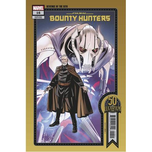 STAR WARS BOUNTY HUNTERS #16 SPROUSE LUCASFILM 50TH VAR WOBH
